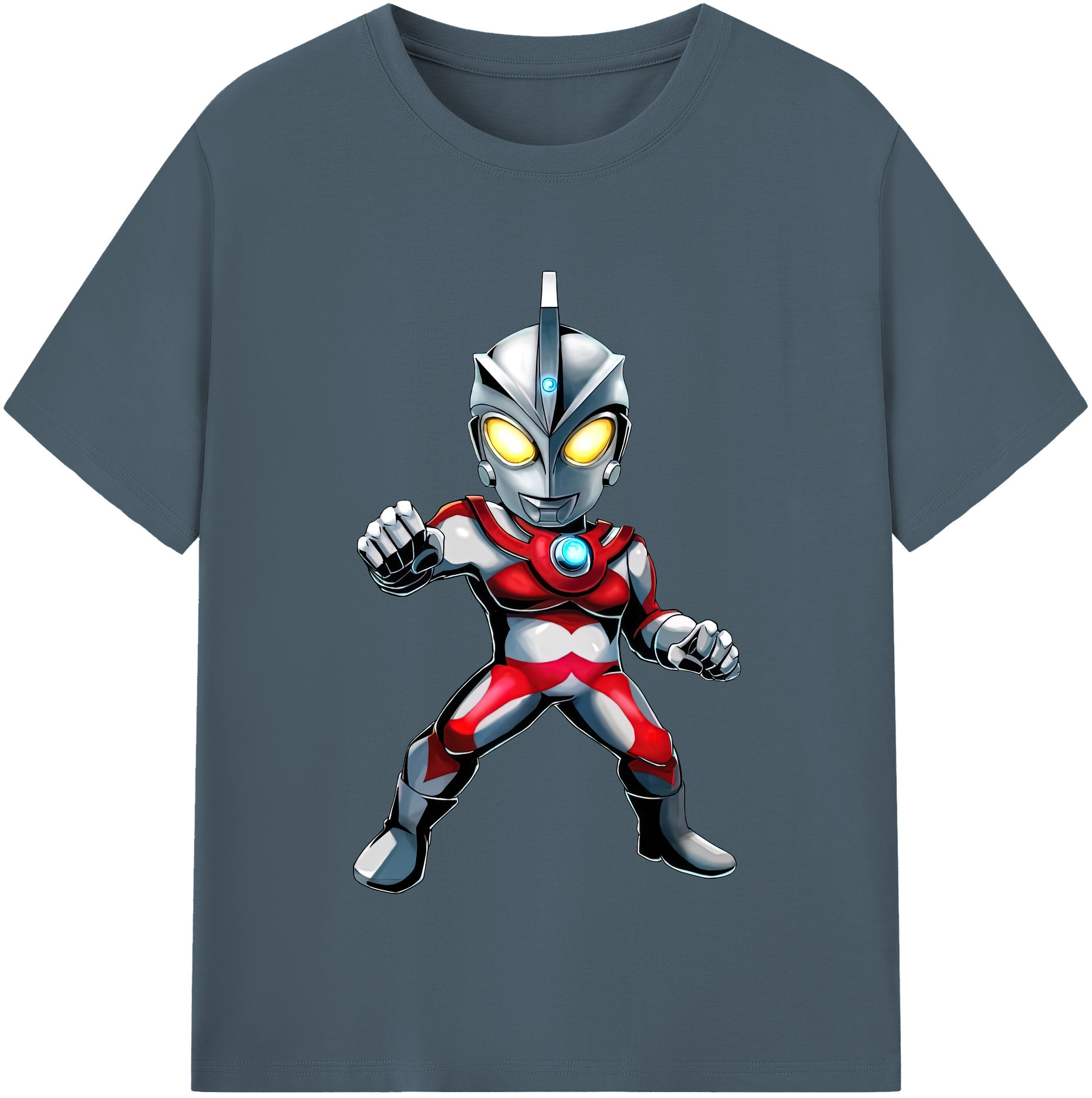 （画像用） ウルトラマン Ultraman 綿100％半袖Tシャツ（フロントプリント）